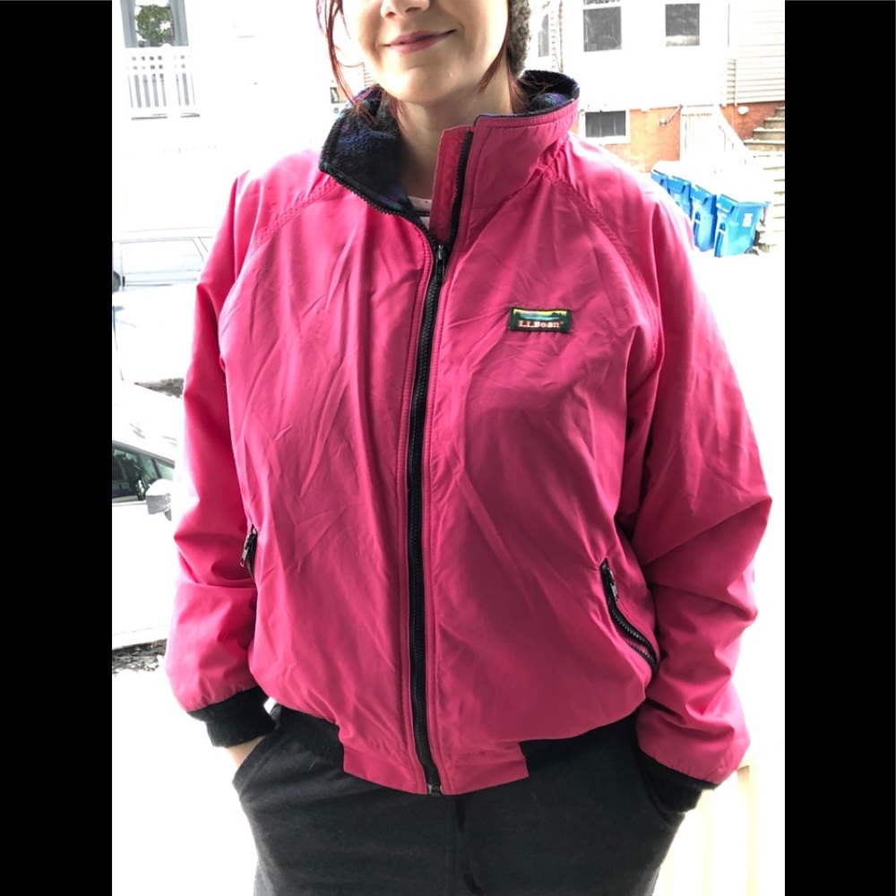 Women’s LL Bean 90s warm up jacket